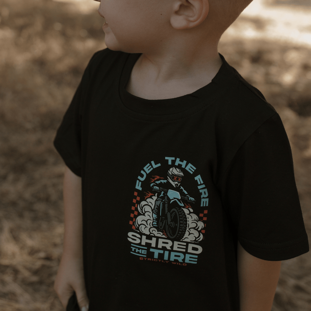 Fuel The Fire Shred The Tire T-Shirt