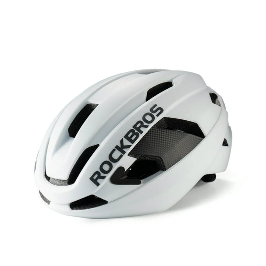 Carbon Fiber Cycling Helmet Antibacterial Lining Ventilated Adjustable Fit 3D-GRID