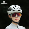 Carbon Fiber Cycling Helmet Antibacterial Lining Ventilated Adjustable Fit 3D-GRID