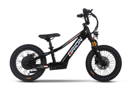 Orion e16x Gen4 16-inch electric balance bike in black