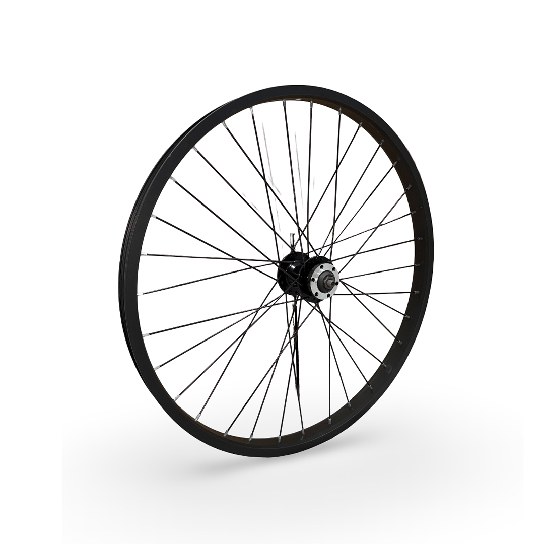 Orion e24X electric balance bike spoke front wheel assembly