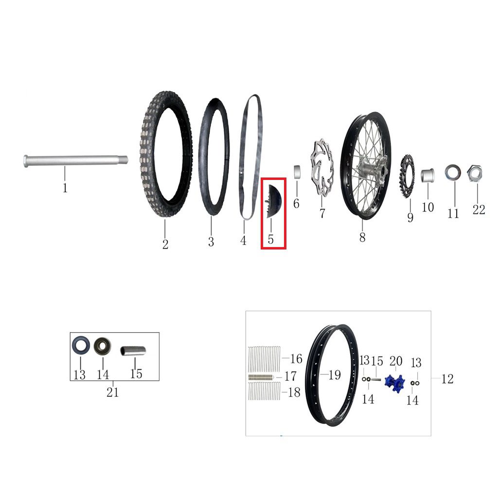 Rear Rim Lock