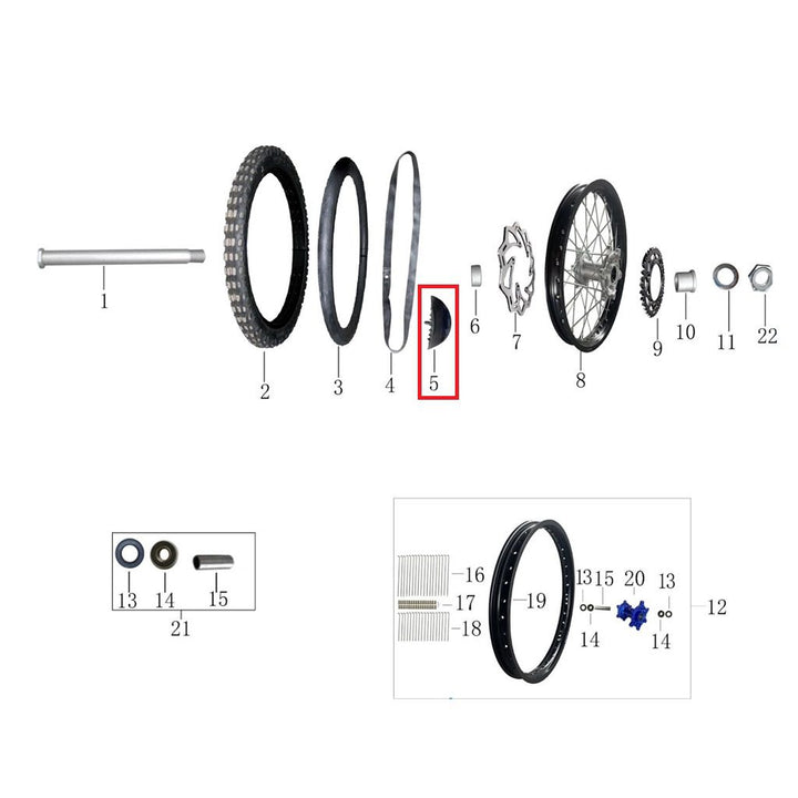 Rear Rim Lock