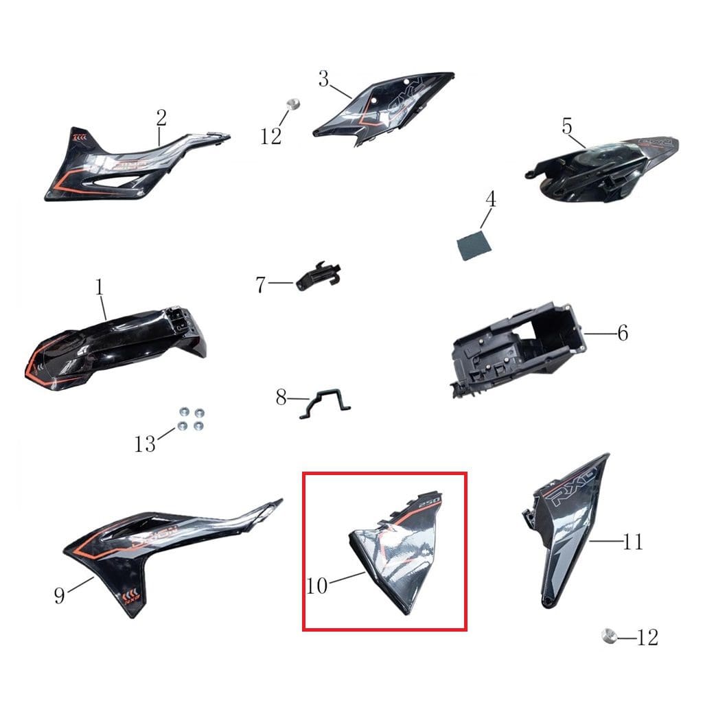 Left Anterior Tegmental Segment