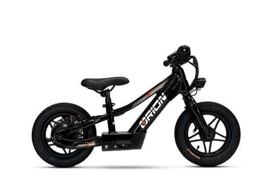 Orion e12x 12 inch kids electric balance bike 250W 24V black
