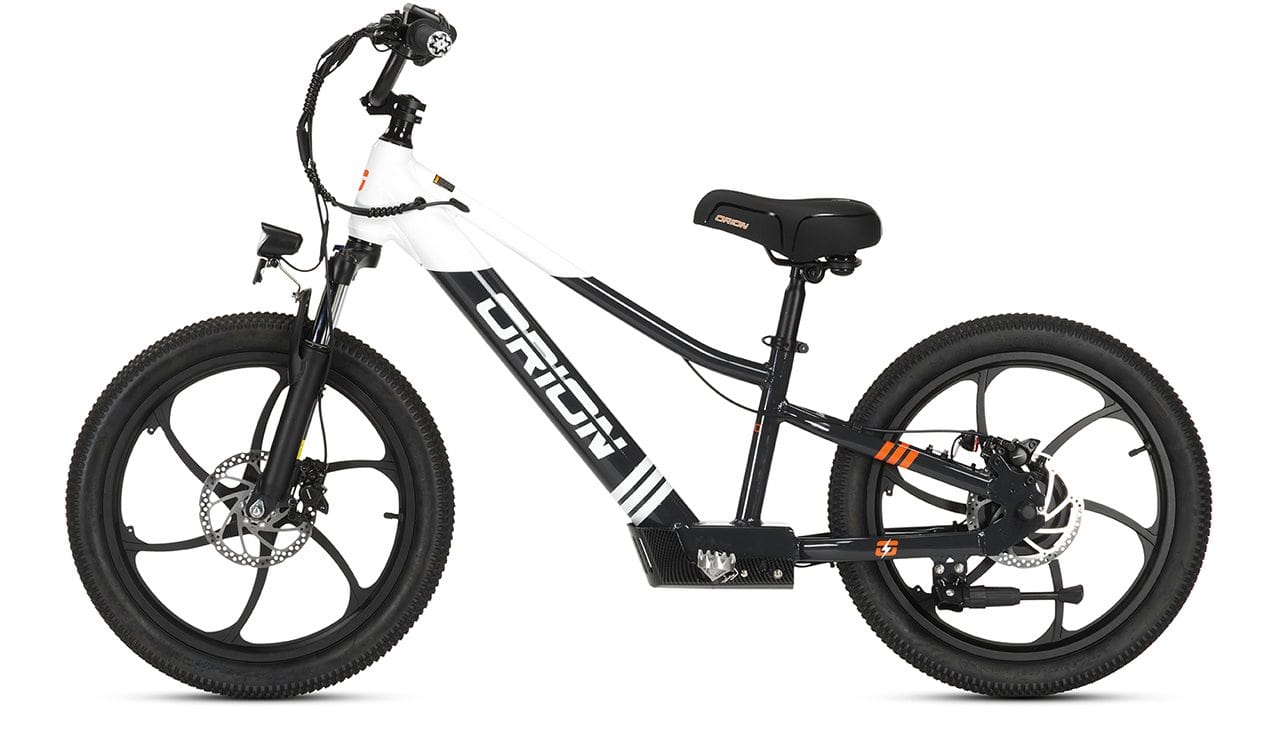 2024 Orion e20x – 20″ Wheel 500W 48V – Deluxe Electric Balance Bike