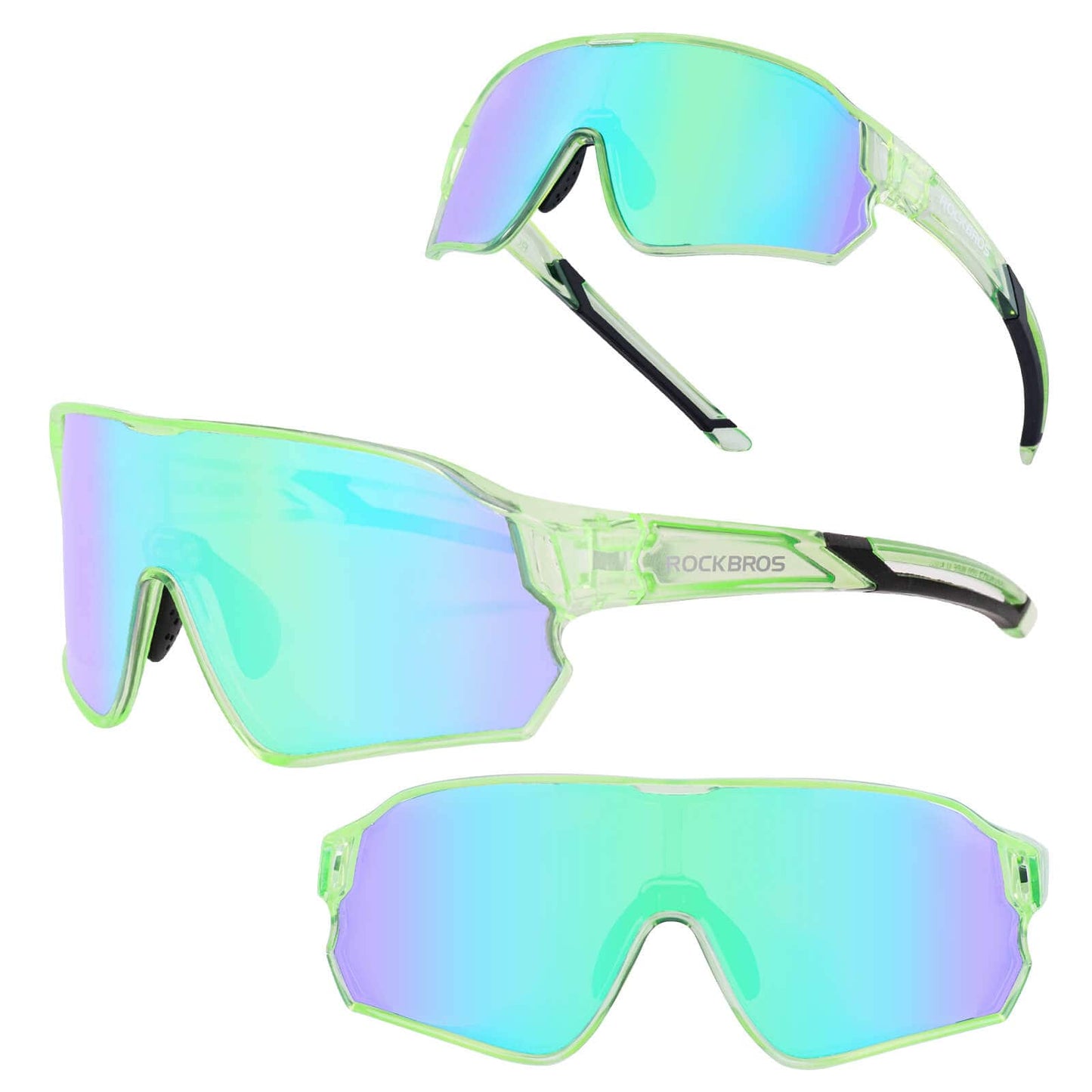 ROCKBROS Kids Polarized Cycling Sunglasses UV400 Bike Glasses