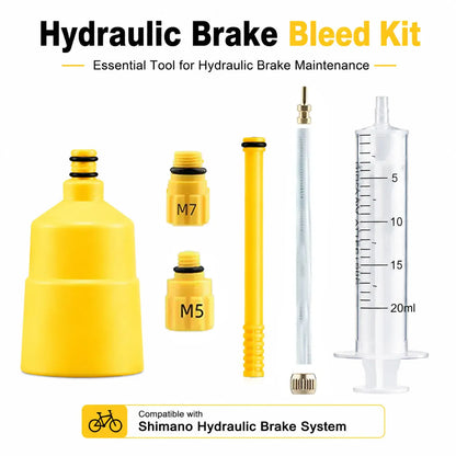 Hydraulic Brake Bleed Kit Fit For Shimano Brake Oil MTB Bicycle Brake Bleeding Tool Hydraulic Brake Maintenance Repair