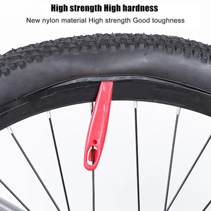 3Pcs High Quality Nylon Bicycle Tire Lever Lightweight Portable Tire Pry Bar Crowbar Bike Wheel Repairing Tool Changing Tires