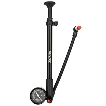 300PSI Bicycle Air Pump with Gauge MTB Bike Shock Pump High Pressure Bike Tire Air Pump for Mountain Bike Front/Rear Suspension