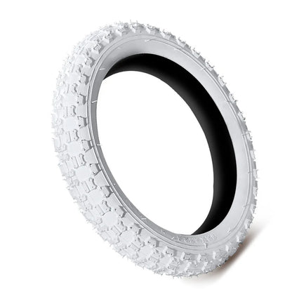 White Color Tires for Electric Balance Bikes - 12/16/20 Inch