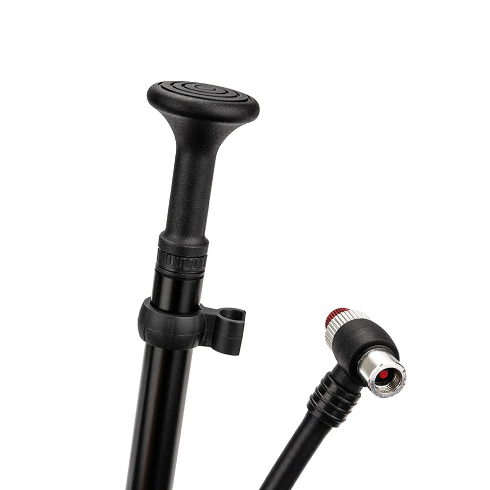 300PSI Bicycle Air Pump with Gauge MTB Bike Shock Pump High Pressure Bike Tire Air Pump for Mountain Bike Front/Rear Suspension