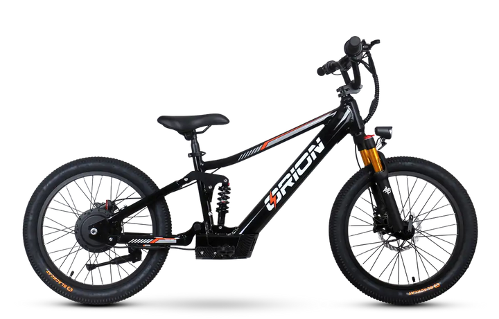 Orion e20x-FS - FULL SUSPENSION - 20" Spoked Wheel 500W 48V - Deluxe Electric Balance Bike