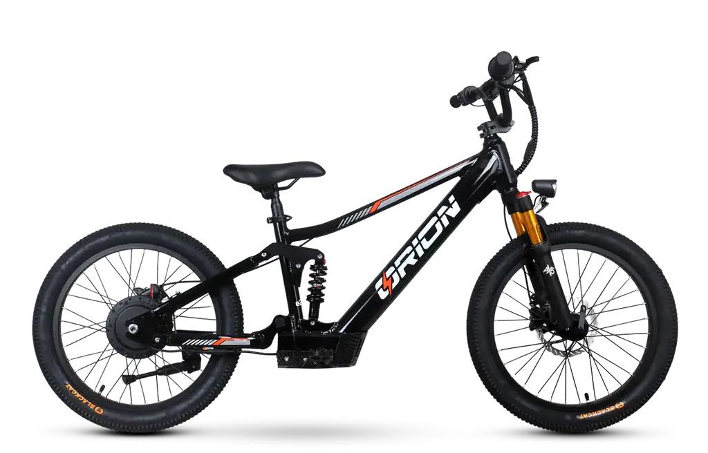 self balancing electric bicycle e-24 el Tigre (Silver/Orange) 24 electric bike can reach top speeds of up to 28 mph with a range of 25 to 40 miles Buy Kids Electric Balance Bike