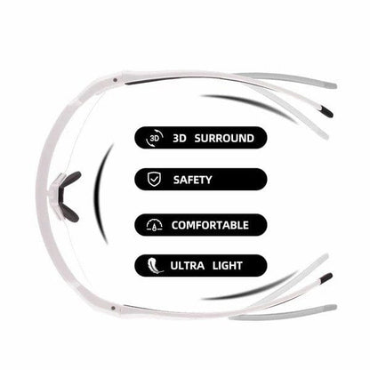 Half Frame Photochromic Cycling Sunglasses