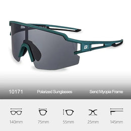 Polarized Cycling Sunglasses UV Protection Sports Eyewear