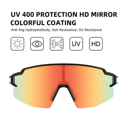 Polarized Cycling Sunglasses UV Protection Sports Eyewear