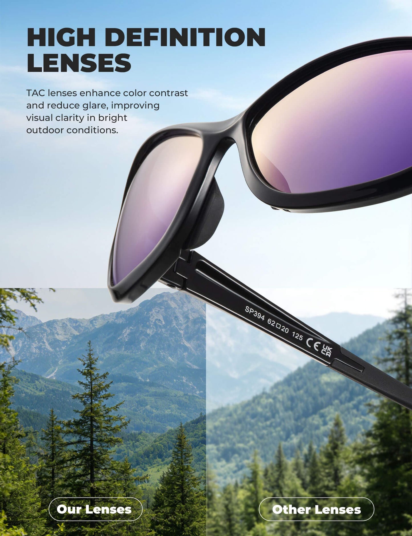 SP394 Outdoor Polarized Sunglasses